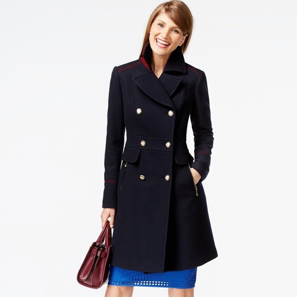 Vince Camuto Womens Plus-Size Wool Coat
